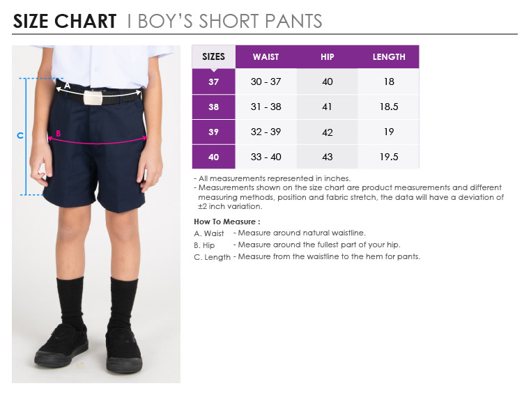 Boys Short Pants eHari
