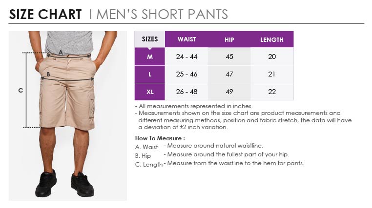 Men's Short Pants / Seluar Pendek Lelaki | eHari