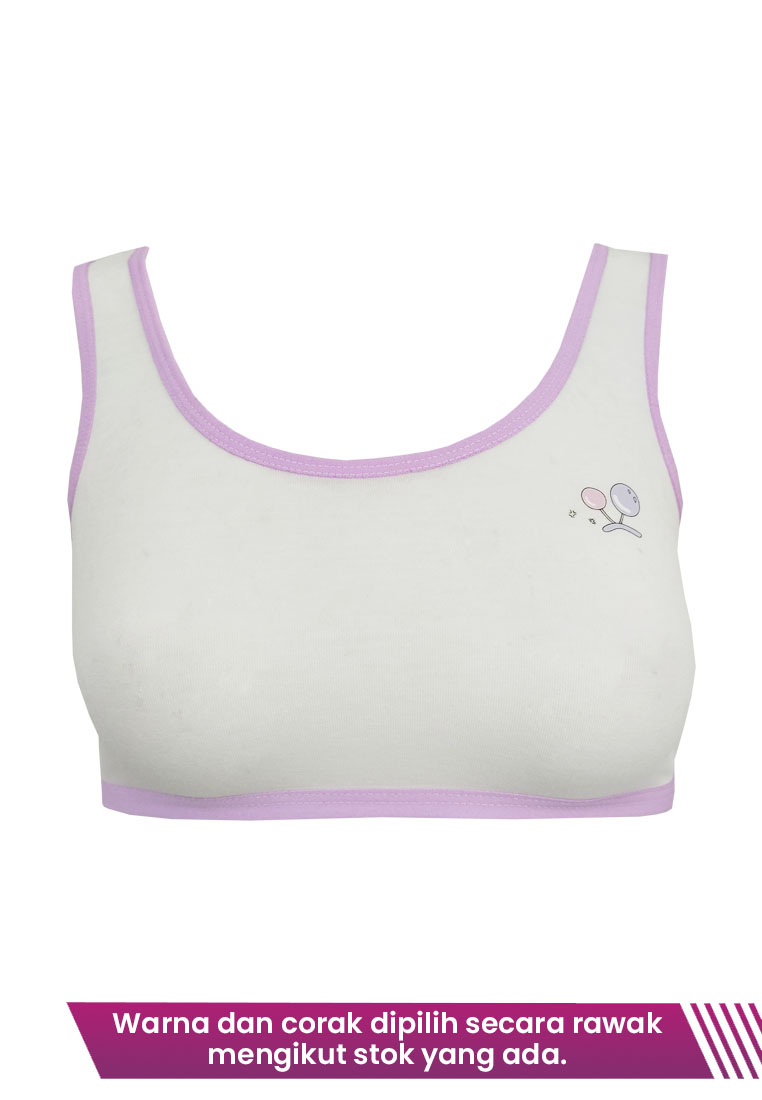 Girls Training Bra / Non-Wired / Baju Dalam Budak Perempuan Tiada